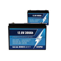 Batería de ciclo profundo LiFePO4 de 12.8V 300Ah con Bluetooth BMS, 6000 ciclos, grado A, para sistemas fuera de la red, conforme a la norma CE IEC62619.
