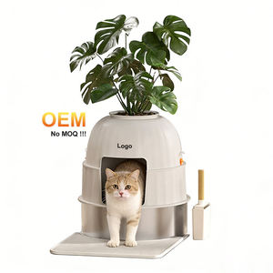 Nouvelle Litière pour Chat en Acier Inoxydable Style <span class=keywords><strong>Pot</strong></span> <span class=keywords><strong>de</strong></span> Fleurs, Extra Large, Entièrement Fermée, Désodorisante, Anti-Odeur, Facile à Nettoyer, pour l'Exportation - Product Image 6