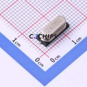 TAXD24M2GFBBET2S Crystal (Passive) HC-49S-SMD Crystal Oscillator SMD Crystal Oscillator 24MHz 10ppm 12pF - Product Image 1
