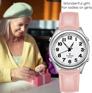 Reloj Atomic <span class=keywords><strong>Talking</strong></span> para Mujer, Reloj Radiocontrolado, Se Ajusta Solo, el Mejor Regalo para Mujeres, Damas, Madres o Hermanas - Product Image 2