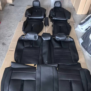TH Set Completo di Coprisedili Auto di Lusso Personalizzati, Durevoli, Comodi, in Pelle, Impermeabili, Compatibili con Airbag, 13 Pezzi - Product Image 1