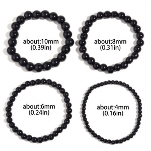 Bracelets de thérapie aux pierres précieuses en gros, bracelets en cristal pour femmes, bracelets en perles de <span class=keywords><strong>pierre</strong></span> naturelle - Product Image 4