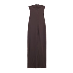 TAOP&ZA Robe Midi Élégante et Ajustée sans Bretelles avec Volants Plissés Printemps/Été 2026 Style Européen et Américain 4770303 - Product Image 2