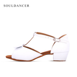 BD & <span class=keywords><strong>Soul</strong></span>, zapatos de baile de salón para niños, zapatos de baile de <span class=keywords><strong>Jazz</strong></span> para niños, zapatos de baile latino de entrenamiento de tacón bajo de fábrica baratos para niña 617 - Product Image 2