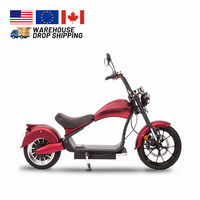 Scooters électriques de moto adulte de Citycoco de moteur de l'approbation 3000W de la CEE avec la lumière de LED