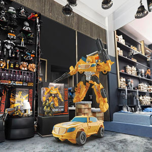 Cool Wasp Warrior (edición <span class=keywords><strong>de</strong></span> aleación) modelo nuevo coche Robot <span class=keywords><strong>de</strong></span> dibujos animados juguete exquisito acabado <span class=keywords><strong>de</strong></span> pintura disfruta <span class=keywords><strong>de</strong></span> juego <span class=keywords><strong>de</strong></span> modo Dual figura <span class=keywords><strong>de</strong></span> acción divertida - Product Image 2