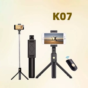 Vente chaude extensible <span class=keywords><strong>Selfie</strong></span> <span class=keywords><strong>Stick</strong></span> Trépied <span class=keywords><strong>K07</strong></span> Mini trépied télécommandé sans fil pour téléphone intelligent <span class=keywords><strong>Selfie</strong></span> Support pour téléphone - Product Image 5