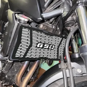 Grille de protection de radiateur pour Kawasaki Z650 <span class=keywords><strong>Z</strong></span> <span class=keywords><strong>650</strong></span>, couvercle de refroidisseur d'huile noir 2017-2020 2021 <span class=keywords><strong>2022</strong></span> 2023 2024 2025 2026 - Product Image 1