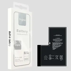 Batteries au lithium de téléphone portable d'origine OEM pour iPhone 5 6 7 8 Plus X XR MAX 11 12 13 pro max mini batterie