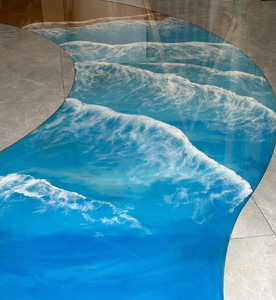 Usine directe 4kg durcissement rapide et résistant au jaunissement cristal époxy clair pour projets de résine d'art fabrication de bijoux peinture de revêtement - Product Image 4