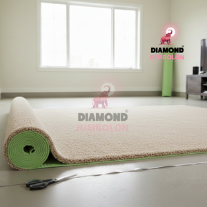 Sous-couche de tapis en mousse de polyéthylène expansé DIAMOND JUMBOLON 03 mm - Légère, résistante à l'eau, écologique pour salle de sport - Product Image 5