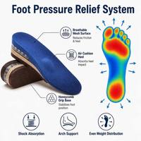 Solette Rialzanti Invisibili Popcorn PU Lavabili per Scarpe con Tacco Alto, Regolabili in Altezza 1.5, 2.5, 3.5 cm, per Sneakers, Stivali e Scarpe