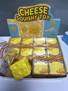 ของเล่นบีบชีสแบบสควิชชี่ ของเล่นบีบคลายเครียดแบบค่อยๆคืนรูป ของเล่นสร้างสรรค์บรรเทาความเครียด ขายส่ง มีสินค้าในสต็อก - Product Image 3