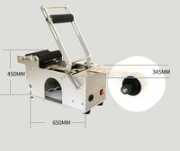 Étiqueteuse mt50 semi-automatique pour et ligne de production de remplissage de flacons