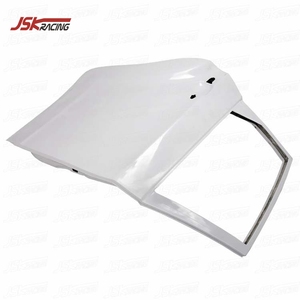 2008-2011 EN FIBER DE VERRE FRP <span class=keywords><strong>PORTE</strong></span> <span class=keywords><strong>ARRIÈRE</strong></span> (2 PIÈCES) POUR SUBARU GRB IMPREZA 10 STI - Product Image 3