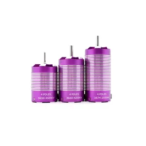 YSIDO <span class=keywords><strong>Moteur</strong></span> sans capteur sans balais 3660/3650 avec ESC 60A pour 1:10 WLtoys HSP <span class=keywords><strong>Tamiya</strong></span> Traxxas GTR RC Off-Road Racing Buggy Cars - Product Image 3