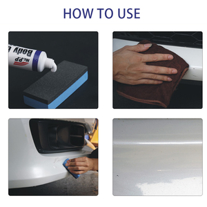 Kits de réparation de rayures de <span class=keywords><strong>voiture</strong></span> 80G composé de carrosserie automobile pâte à polir ensemble de soins de peinture accessoires automobiles fixer la cire de <span class=keywords><strong>voiture</strong></span> - Product Image 2