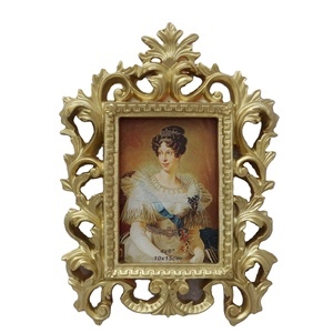 Vente en gros cadre Photo sculpté creux or mur suspendu porche salle à manger chambre <span class=keywords><strong>décoration</strong></span> Table en résine - Product Image 5