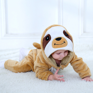 Combinaisons en flanelle pour enfants TONWHAR, animaux, garçons, filles, combinaison une pièce, costume d'Halloween pour enfants - Product Image 2