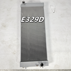 Pour radiateur d'excavatrice CATERPILLAR E329D 353-5549 radiateur de liquide de refroidissement par eau avec pièce de machines de Construction de réservoir - Product Image 1