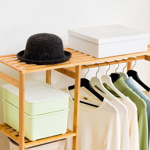 Multifunctional <b>clothes</b> <b>rack</b>, simple wardrobe, floor-standing <b>clothes</b> <b>rack</b>, integrated home bedroom storage <b>clothes</b> <b>rack</b>, - Product Image 4