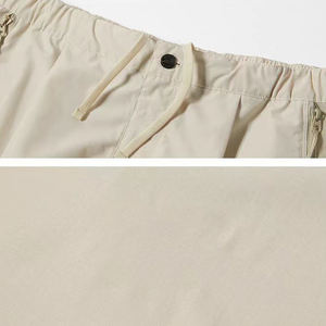 Fábrica de alta calidad al por mayor de cuatro vías de estiramiento entrenamiento correr Unisex Casual deportes al aire libre hombres mujeres pantalones de nailon Footy Shorts - Product Image 2