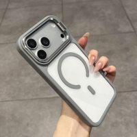 Aanpasbare siliconen magnetische kickstand hoes voor iPhone 18 17 Pro Max 2-in-1 schokbestendig verborgen kickstand hoesje met soft-touch gevoel