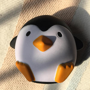 Giocattolo Squishy a Forma di Pinguino in Schiuma PU Kawaii, Antistress con Logo Personalizzato, Regalo Promozionale, Giocattolo Antistress da Spremere - Product Image 2