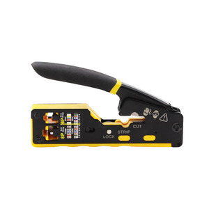 Multi-functional 6P 8P Network Cable Crimping Tool With Wire Stripping Cutting And Through Hole For Network Cable - Product Image 4