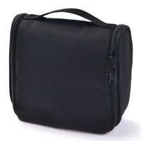 Haute qualité étanche voyage Portable cosmétiques sac à la mode suspendu visage lavage ustensile boîte fermeture éclair non imprimé trousse de toilette