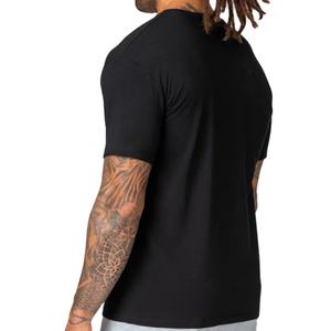 T-shirt pour homme, nouvelle conception ventilée, luxe léger, logo personnalisé, haute qualité, confortable, respirant, fin, ajusté - Product Image 5
