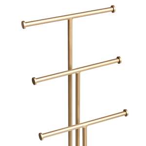 Ultra-high multi-layer jewelry <b>storage</b> Iron art necklace stand Multifunctional display rack - Product Image 5
