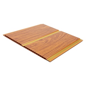 Panneaux de <span class=keywords><strong>plafond</strong></span> en PVC imprimés et estampés à chaud, co-extrudés, résistants à l'humidité, en forme de carreaux rectangulaires (200x6mm 250x8mm) pour les intérieurs commerciaux - Product Image 3
