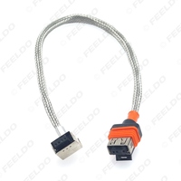 CarHID Xenon Light D1S D1C D1R Câble de faisceau de câbles haute tension et blindé pour adaptateur de prise d'ampoule de ballast D1