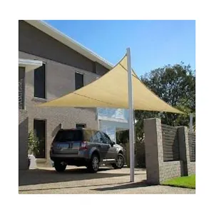 Toldo rectangular de 10 'X 13', sombrilla triangular, Patio, jardín, vela de sombra al aire libre