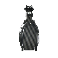 AKOSO 100% Fibre de Carbone Pré-imprégnée Autoclavée Sèche Carénages Arrière et Plateau Inférieur pour Moto Yamaha R9 2025-2027+