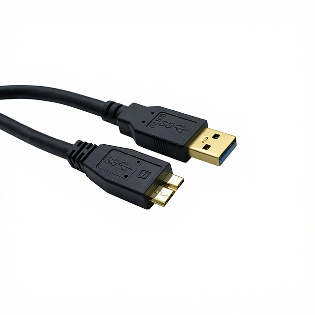 COMTON USB 3.0 Peripheral Cable a to Micro B High-Speed Adapter Cable for Computer and Mobile Phones Hard Disk Data Cable