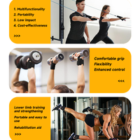 Protège-cheville en néoprène réglable et multidirectionnel multifonctionnel pour sports de loisirs avec boucle de fixation pour tous les sports