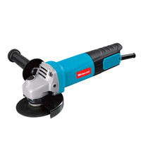 Meuleuse d'angle électrique industrielle professionnelle AG100-1200A avec gâchette, disque de meulage de 100 mm, moteur à balais 1200W 11000 tr/min
