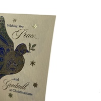 Carte de noël personnalisée, impression multicolore, haute qualité, bon marché