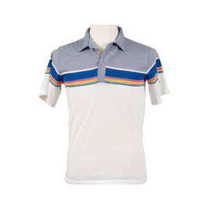 Camisa Polo a Rayas para Hombre, Mezcla de Algodón, Manga Corta, Casual, para Golf, con Logotipo Personalizado, Ropa OEM - Product Image 2