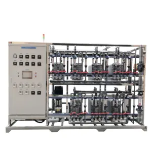 35000LPH Industrial Double Stage Reverse Osmosis Water Treatment Plant Ultra Pure Purification EDI System Machinery