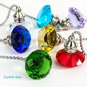 Fabrik Großhandel Crystal Crafts Diamond Fan Anhänger Diamond Fan Lampe Anhänger European Fan Anhänger