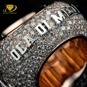 Bague de championnat avec logo personnalisé Bagues en diamant moissanite personnalisées pour hommes avec lettre de baseball et de <span class=keywords><strong>basket</strong></span>-ball - Product Image 4