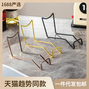 Moderno Botellero Rectangular Duradero para Botellas Invertidas, Decoración para Fiestas, Adorno de Estilo Lujoso Ligero - Product Image 5