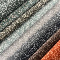 Nouveau design durable de tissu de rembourrage pour canapé Tissus en polyester transparent pour canapé