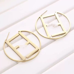 Pendientes de Diseño de Lujo en Oro de 18k para Mujer, Joyería de Moda con Forma de Lágrima - Product Image 4