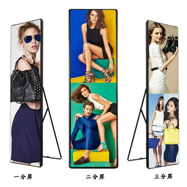 Chinese Cheap Price P2 DJ Booth Dance Poster Christmas Series LED Screen Digital Electronic WIFI 4G USB Retail Store Video Wall