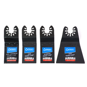 ชุดใบมีดเครื่องมือตัดแบบสั่นที่มีความเร็วสูง ประกอบด้วยใบมีดเหล็กกล้าคาร์บอนสูงสำหรับการตัดไม้ที่รวดเร็ว และใบมีดโลหะผสมสำหรับการตัดโลหะ - Product Image 2