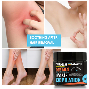 GUOCUI BIO TECH Men Post Hair Removal Gel Fórmula con infusión de aloe Tratamiento calmante para el cuidado de los poros Gel vegano Post depilación - Product Image 2